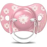 SUAVINEX Fyziologický dudlík +18m Premium Gold - růžová