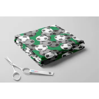 Softshell s beránkem, Fotbalové míče Barva: Zelená