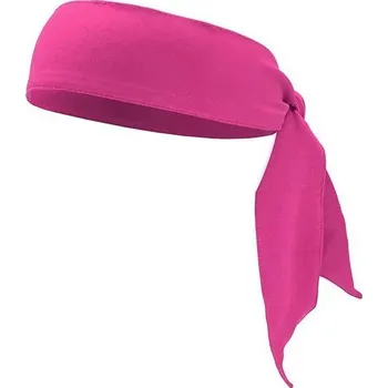 Šátek Sportovní šátek na hlavu | šátek na kolo - Tmavě růžový