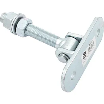 Závitová tyč Nastavitelný závěs M16, závit. tyč 130 mm, základna 115x40x5 mm, celní sazebník 7308 9098