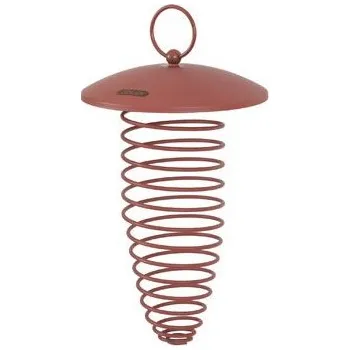 Krmítko pro ptáka Krmítko venk.SPIRALO na loj.koule kov oranž.20cm Zolux