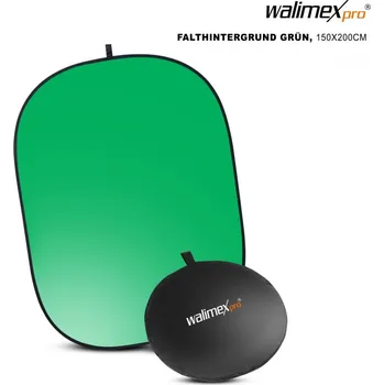Fotopozadí Walimex pro skládací pozadí zelené 150x200 cm