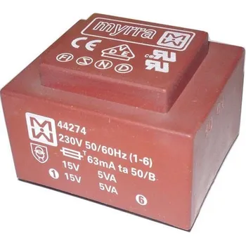 vypínač Trafo DPS 10VA 15V MYRRA 44268