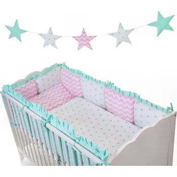 Příslušenství pro dětskou postel a kolébku Souprava do postýlky Sweet long fb 8 dílů - vzor 8