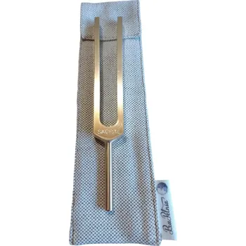 Příslušenství k hudebnímu nástroji Terapeutická ladička 2. čakra Sakrální 210,42 Hz mosaz