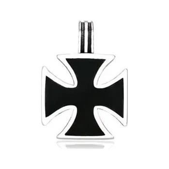 Přívěsek Ocelový přívěšek maltézský kříž