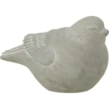 Zahradní dekorace Cementová dekorace ptáček Jimmy - 14*8*9cm