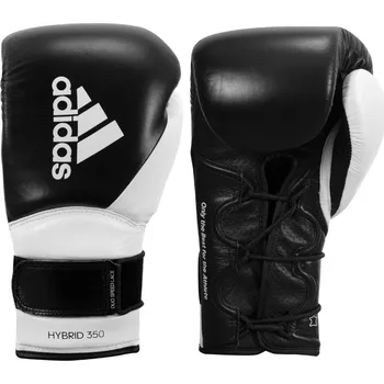 Boxerské rukavice Boxerské rukavice Adidas Hybrid 350 Duo Lace - černá