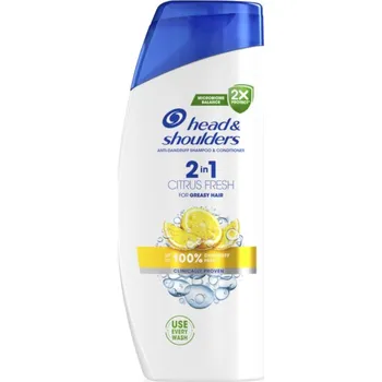 Šampon Head & Shoulders Citrus Fresh 2v1 šampon proti lupům pro mastné vlasy 625 ml