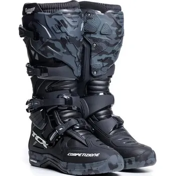Moto obuv TCX Comp Evo 2 Michelin Boots Black/Camo 45