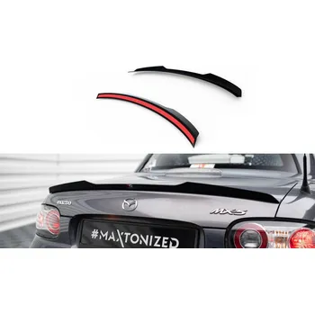 Auto-moto Prodloužení spoileru Mazda MX5 Hardtop NC (Mk3) černý lesklý plast