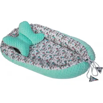 Hnízdečko pro miminko Hnízdo pro miminko minky vzor 3