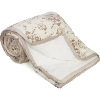 deka Tegatex Deka OVEČKA® -150x200 cm - Hnědé růžičky