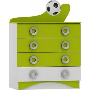 Dětská skříň Komoda N1 - Fotbal