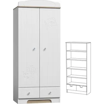 Dětská skříň Skříň N25 - Marine