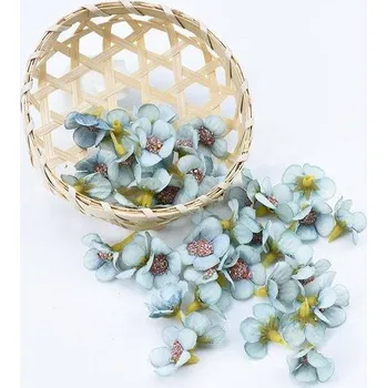 umělá květina Umělé květiny | svatební dekorace, 50 ks | 100ks - Modrá,50 kusů