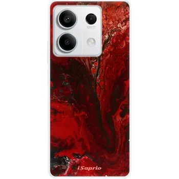 Pouzdro na mobilní telefon Odolné silikonové pouzdro iSaprio - RedMarble 17 - Xiaomi Redmi Note 13 5G