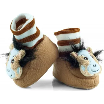 Capáčky Kojenecké capáčky 6-12 měsíců - BCI 010 - brown