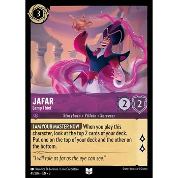 Sběratelská karetní hra Jafar 041/204 - Into the Inklands Typ karty: Standard