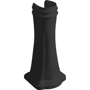 Umyvadlo Kerasan RETRO universální keramický sloup k umyvadlům 56,69,73cm, černá mat