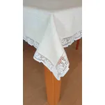 Ubrus Verona světlá krajka 120x140