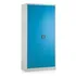 Šatní skříň Rauman Kovová šatní skří s cylindrickým zámkem 90 x 45 x 185 cm modrá RAL 5012