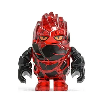 Hračka LEGO® Power Miners - Rock Monster - Infernox (Trans-Red)
