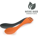 Light my fire Cestovní příbor Spork original BIO 2-pack rustyorange/slatyblack