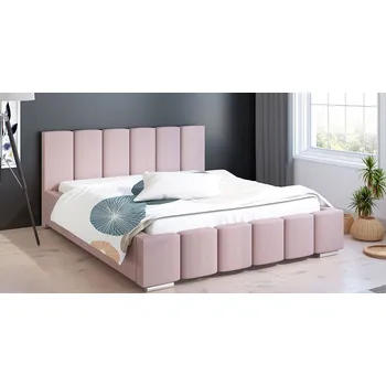 Postel Čalouněná postel Maxima 140/200 cm s úložným prostorem jasmine