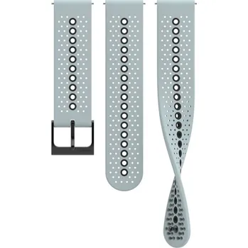 Řemínek na hodinky Řemínek Athletic 1 Silicone pro Suunto 9 Peak Ice Blue Black