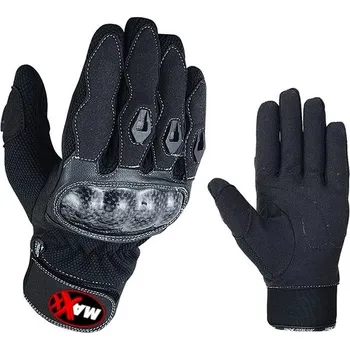 Moto rukavice MAXX NF 4138 Rukavice letní - černé, velikost XXXXL