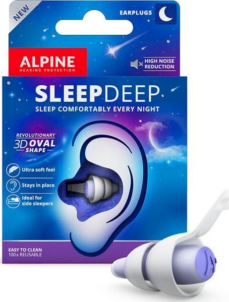 Herbalus Špunty do uší na spaní - Alpine SleepDeep