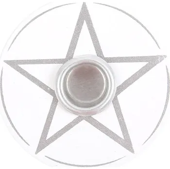 Svícen Spirit of Equinox Magic Spell Candles Svícen pro magické svíčky (bílý), 5,2 x 1,7 cm