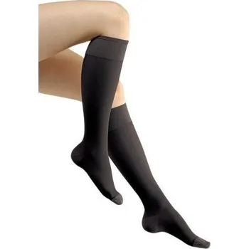 Dámské punčochy Lýtkové punčochy Avicenum PHLEBO 360 FINE II.KT—Velikost 1, barva černá, délka dlouhá, se špicí