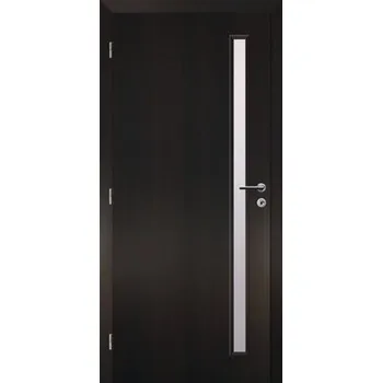 Interiérové dveře Interiérové dveře Solodoor prosklené 60 cm levá wenge