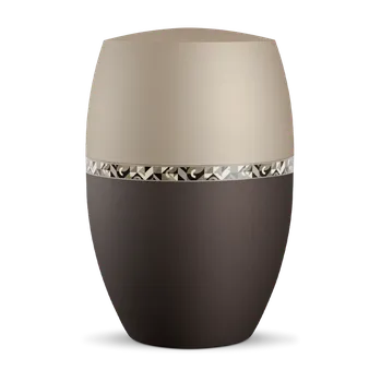 Smuteční dekorace Ekologická urna Artist - Siena/Šampaň