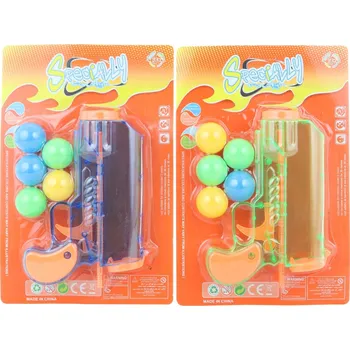 Dětská zbraň Pistole na míčky (5 míčků)