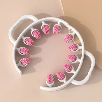 Masážní přístroj Multifunkční masážní strojek na nohy - Růžová 1