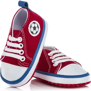 Capáčky Kojenecké capáčky, tenisky 6-12 měsíců KTR 020 red
