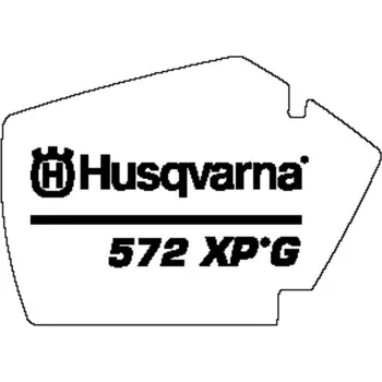 Nálepka kryt starteru Husqvarna 572XPG