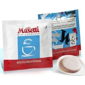 E.S.E. Pody Decaffeinato, 6,94g, pražírny Musetti S.P.A.