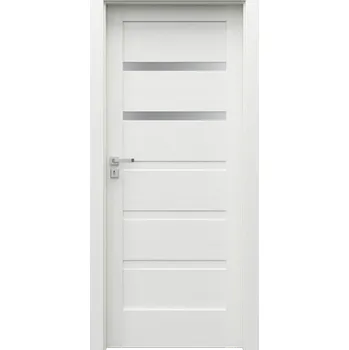 Interiérové dveře Porta Doors Interiérové dveře se zárubněmi Verte Home H2 Dekor: bílá, Šířka - orientace: 80 cm - levé