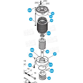Pohon brány Came 119RIBK020 motor pohonu brány Came BK-1800