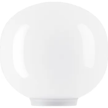 Lampička Lodes 18782 1200 Volum 22, stolní lampa ON/OFF z bílého foukaného skla, 1x25W E27, prům.22cm