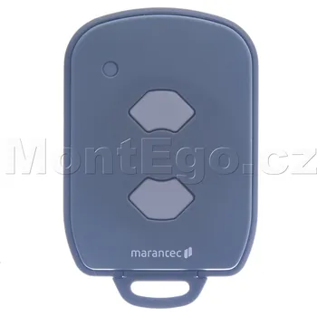 Dálkový ovladač vrat Dálkový ovladač Marantec Digital 392, 2-kanálový mini ovladač, 433,92 MHz