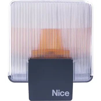 Pohon brány Nice ELAC výstražná LED lampa vč. antény pro pohony na 230V