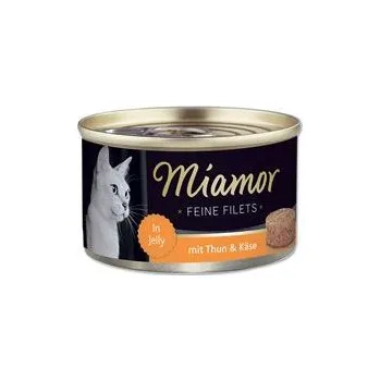 Krmivo pro kočku Miamor Cat Filet konzerva tuňák+sýr v želé 100g