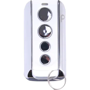 Dálkový ovladač vrat Dálkový ovládač Prastel SLIM4E, 4 kanálový, 433,92 MHz