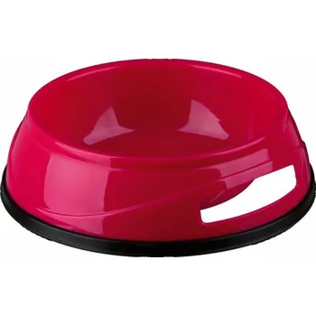 Miska pro psa Trixie Plastová HEAVY miska s gumovým okrajem 0,75 l / 16 cm