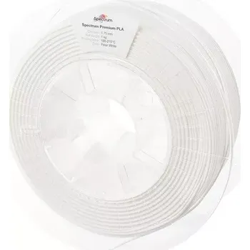 Filament PLA filament Spectrum bílá (Polar White) 1,75 mm 1 kg